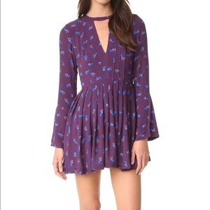 Free people purple Tegan‎ new floral purple 2